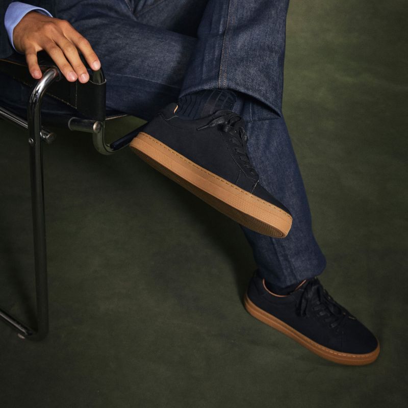 SPARKLE SNEAKER M - NUBUCK - BLACK